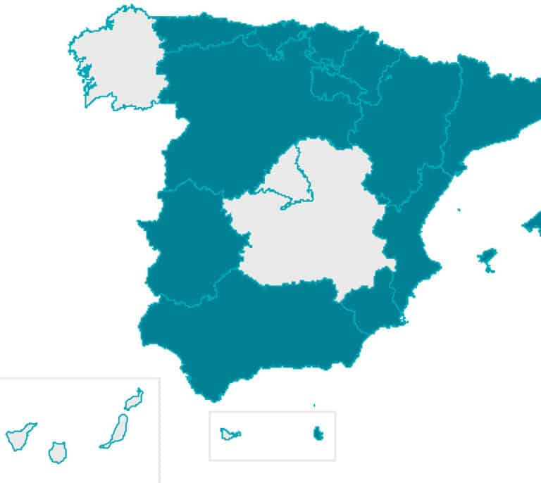 Estas son las CCAA en las que es obligatorio llevar mascarilla