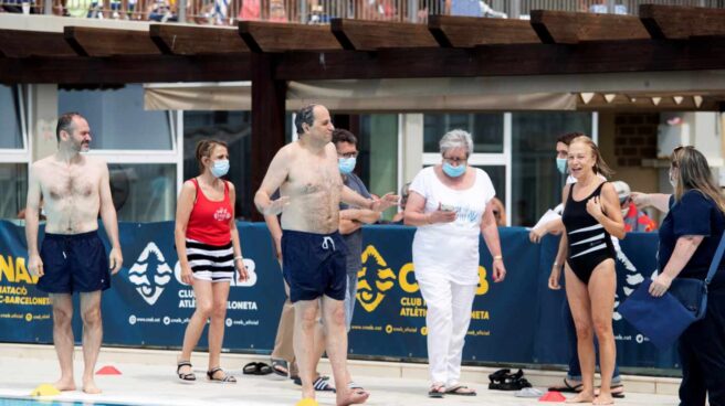 Quim Torra, en un acto contra la esclerosis múltiple en Barcelona.