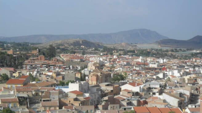 Vista de Totana (Murcia).