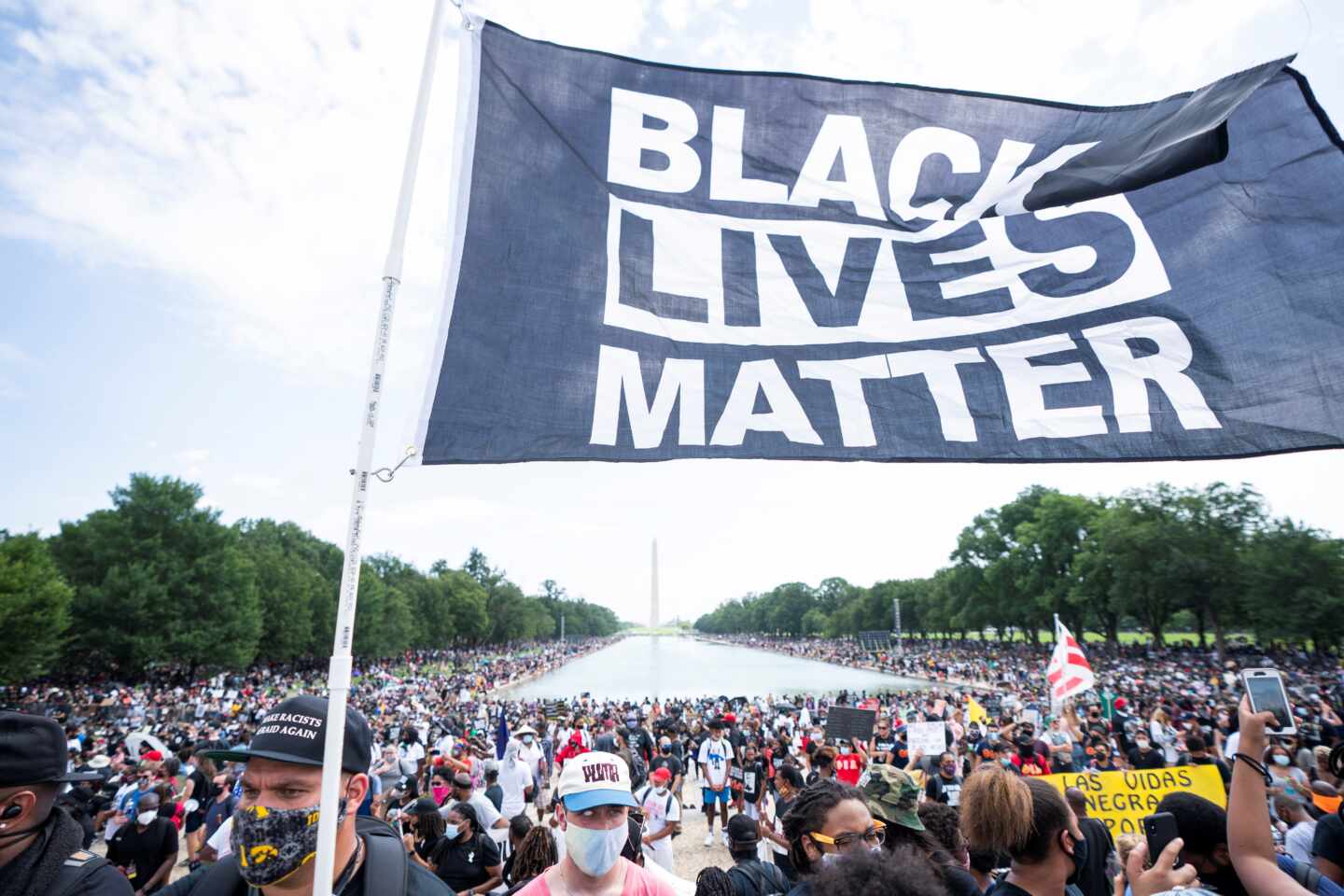 Galería: Protesta multitudinaria en Washington contra la brutalidad policial
