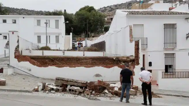 La lluvia provoca "daños innumerables" en el caso urbano de Estepa (Sevilla)