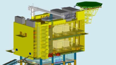 ACS se adjudica una plataforma de conversión eléctrica en el Mar del Norte