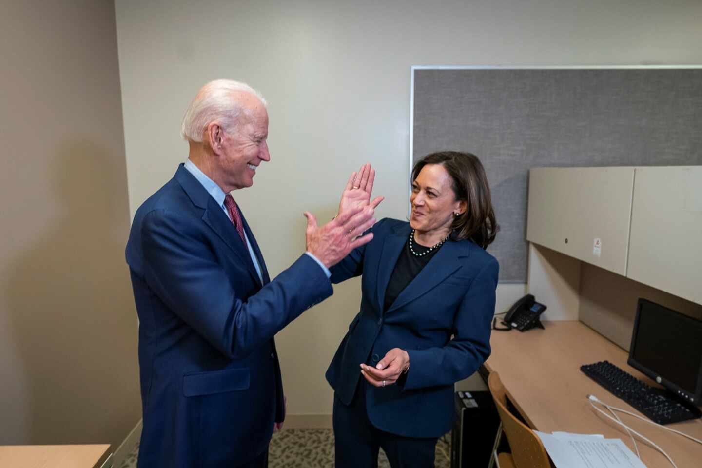 Joe Biden y Kamala Harris