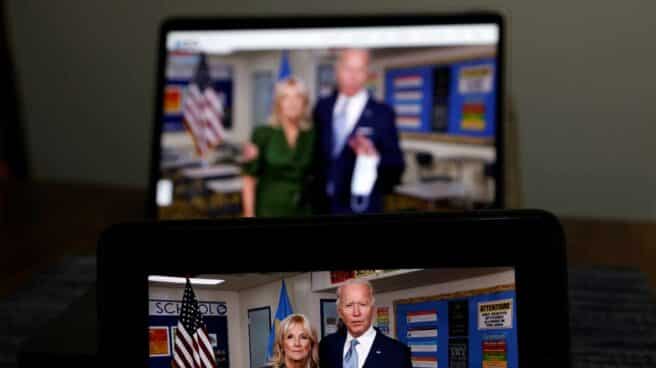 Joe Biden-Jill Biden-Convención Nacional Demócrata Joe Biden-Jill Biden-elecciones 2020