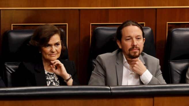Calvo Podemos Ciudadanos