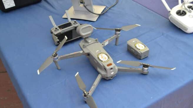 Modelo de dron que utilizará la Guardia Urbana de Badalona.