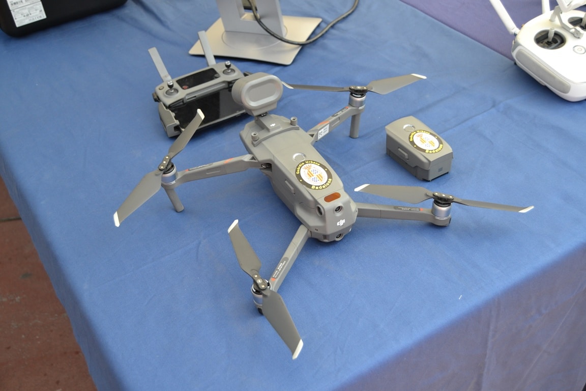 Badalona estrena un dron para vigilar las 'okupaciones' de pisos