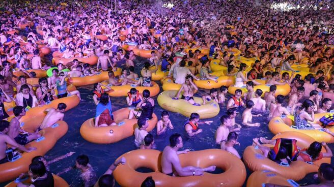 Fiesta en Wuhan