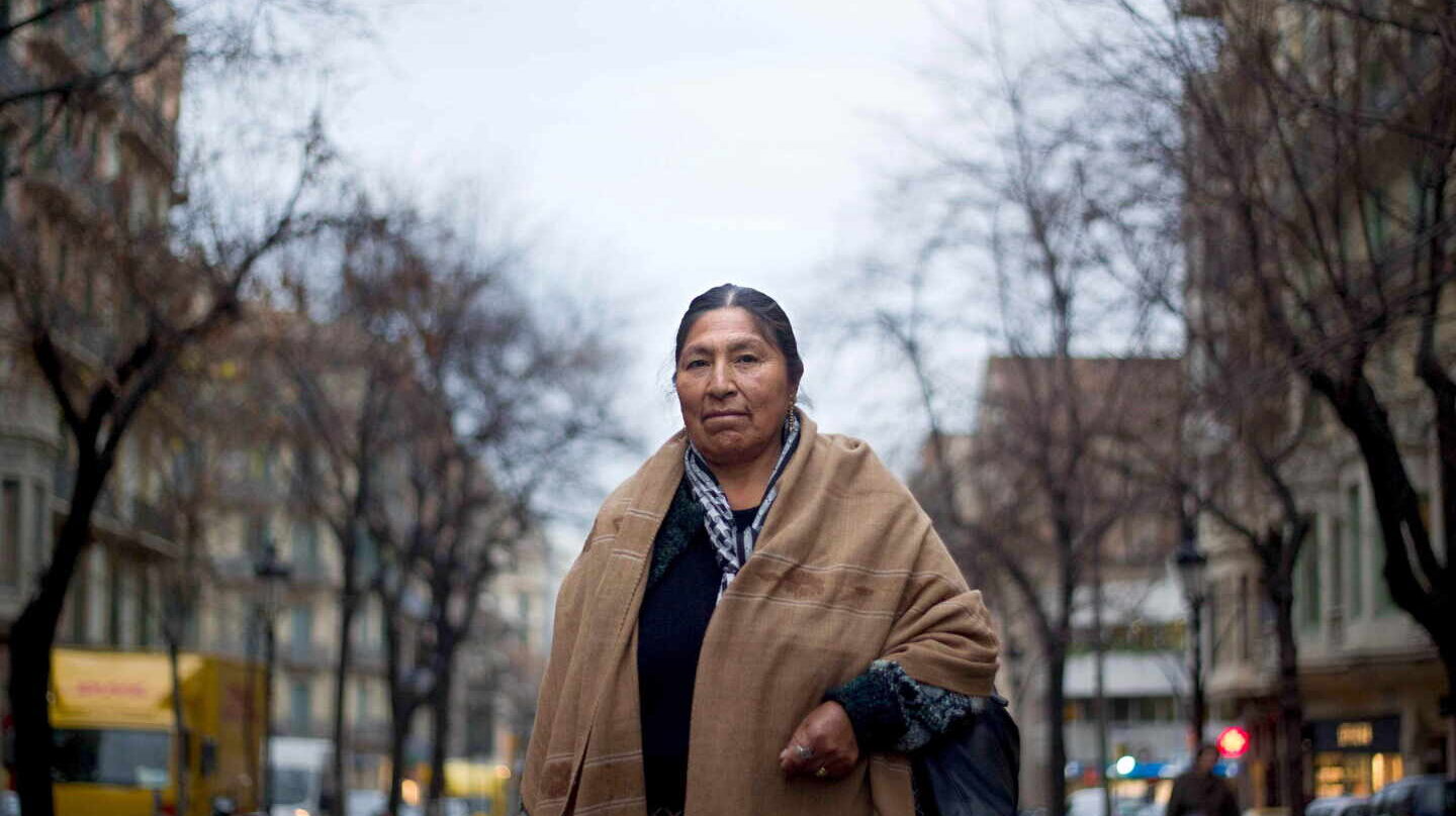 Evo Morales hermana