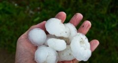 Espectacular granizada en Ciudad Real: granizos como "bolas de billar"