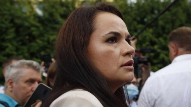 Svetlana Tikhanovskaya-oposición-Bielorrusia Líder oposición Bielorrusia