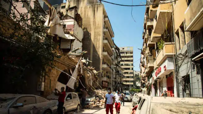 "Si te mueves por Beirut, tienes la sensación de que es una zona de posguerra"