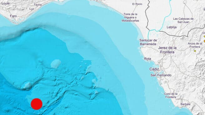 Zona del epicentro del terremoto