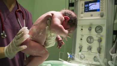 Un total de 40 bebés se han contagiado de Covid-19 en su primer mes de vida