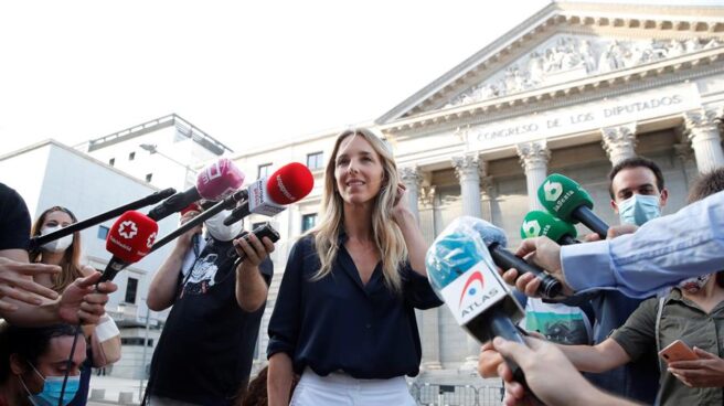 Cayetana Álvarez de Toledo, en el Congreso.