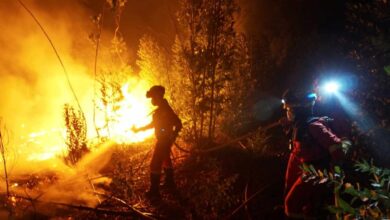 El incendio más grande del verano: 10.000 hectáreas y más de 3.000 evacuados en Huelva