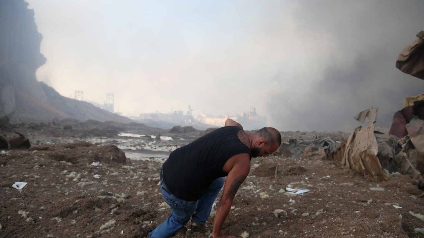 Líbano, el Estado en crisis que camina sobre los escombros de Beirut