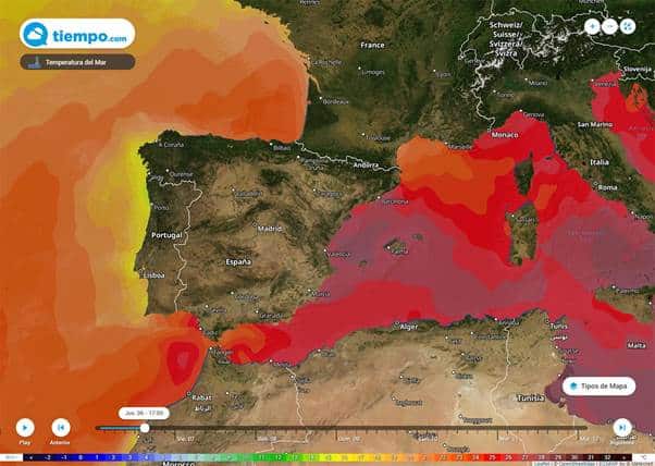 ¿Provocarán las altas temperaturas del Mediterráneo una DANA en septiembre?