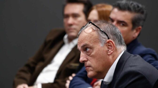 Tebas pidió al Gobierno una reforma fiscal para evitar huidas como la de Messi