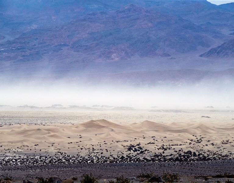 Asfixiante: el Valle de la Muerte registra una temperatura récord de 54,4ºC