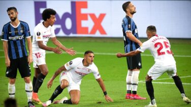 El Sevilla, seis veces Rey de la Europa League