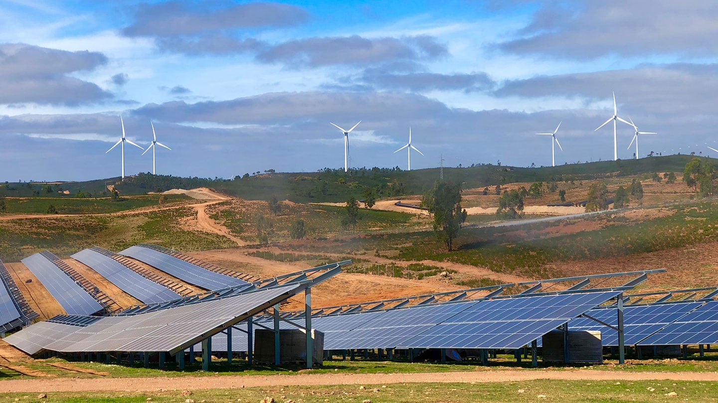 La planta fotovoltaica Andévalo, en Huelva, de Iberdrola.