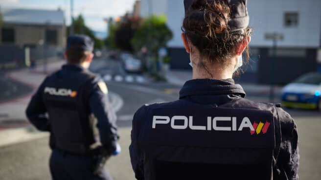 Agentes de la Policía Nacional.