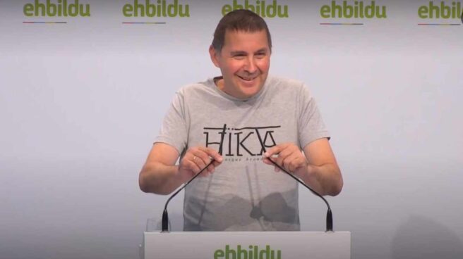 El líder de EH Bildu, Arnaldo Otegi.