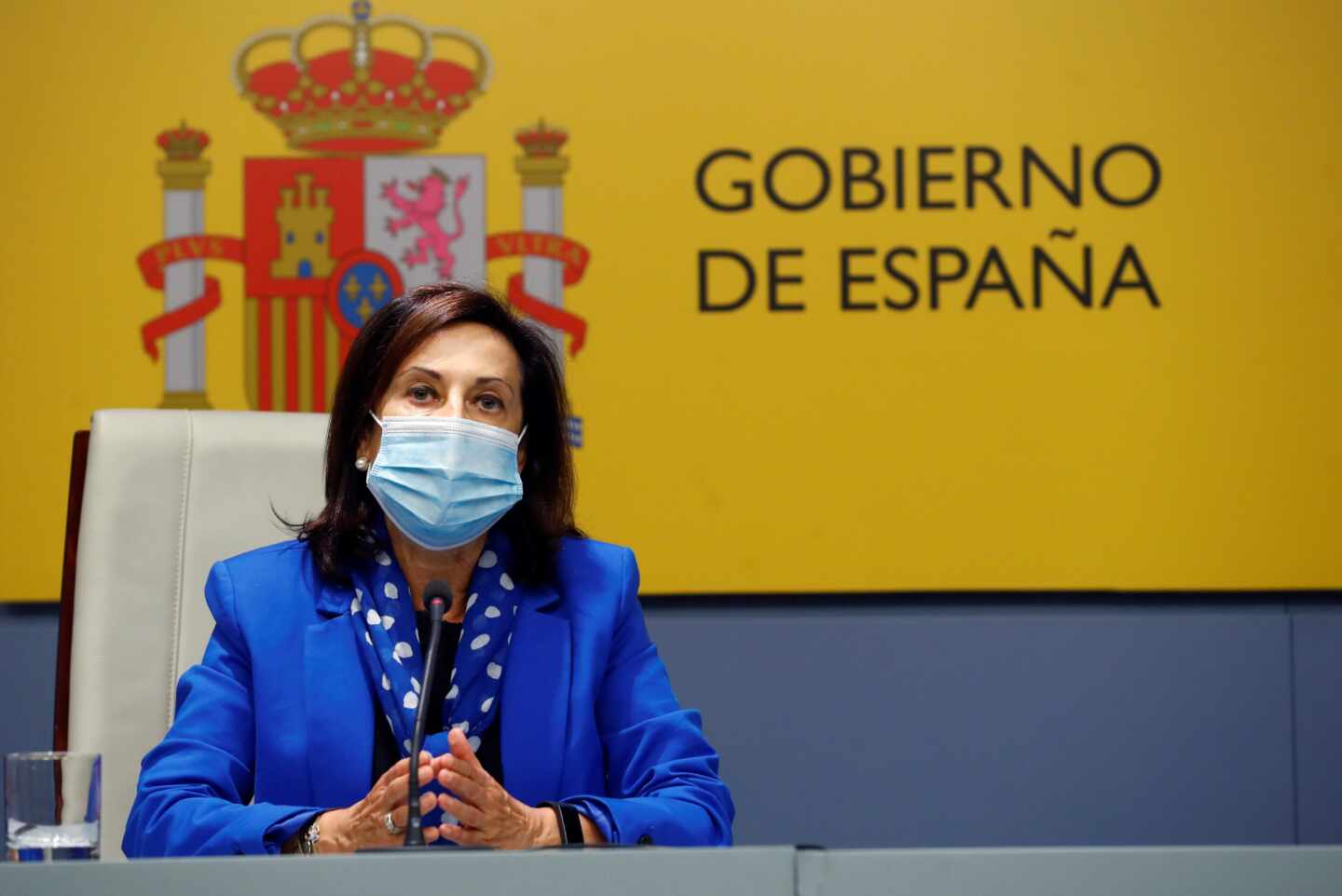Robles asegura que Madrid aún no ha pedido formalmente la ayuda del Ejército