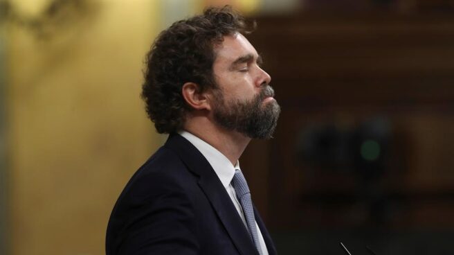 El portavoz de Vox en el Congreso, Iván Espinosa de los Monteros.