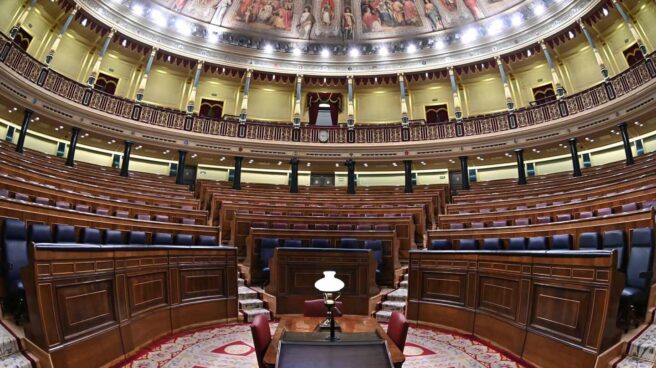 Hemiciclo del Congreso de los Diputados.