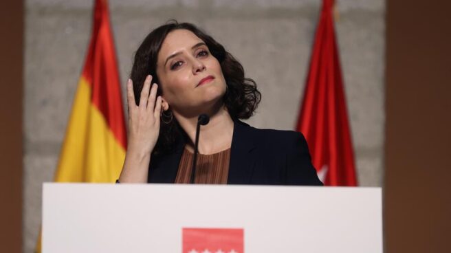 La presidenta de la Comunidad de Madrid, Isabel Díaz Ayuso.