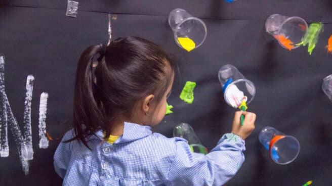 Alumna de una escuela infantil