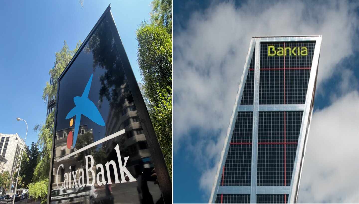 Fusión Caixabank-Bankia  Cuántas oficinas tienen Bankia y