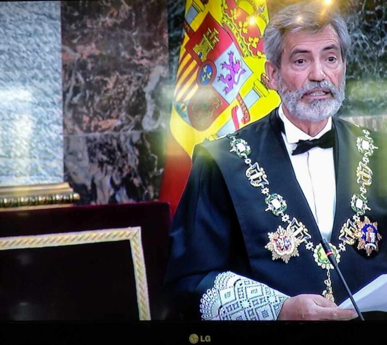 El presidente del CGPJ insta a los políticos a la renovación: "Es una seria anomalía"