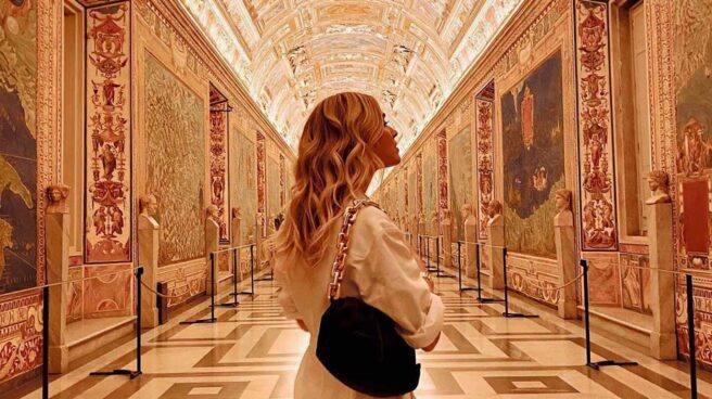 Chiara-Ferragni-Musei-Vaticani-IF-Experience-visita-esclusiva-bloginternettuale Chiara Ferragni en su visita privada a los museos vaticanos en Roma