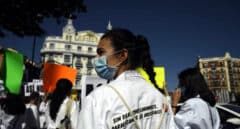 Manifestación de médicos en Madrid