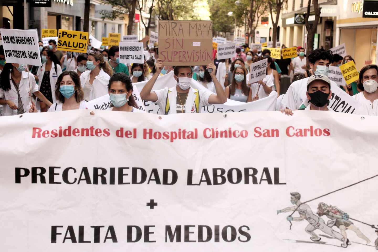 Una pediatra que 'huyó' de Madrid: "Me ofrecían 20.000 euros anuales o contratos de 15 días"