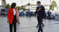 Pedro Sánchez se reúne en la Puerta del Sol con Isabel Díaz Ayuso