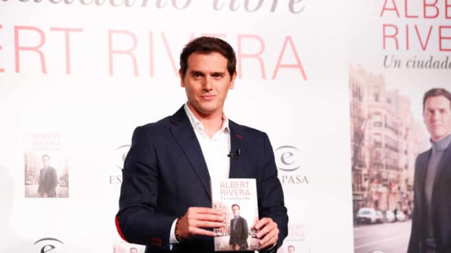 Albert Rivera en la presentación de su libro