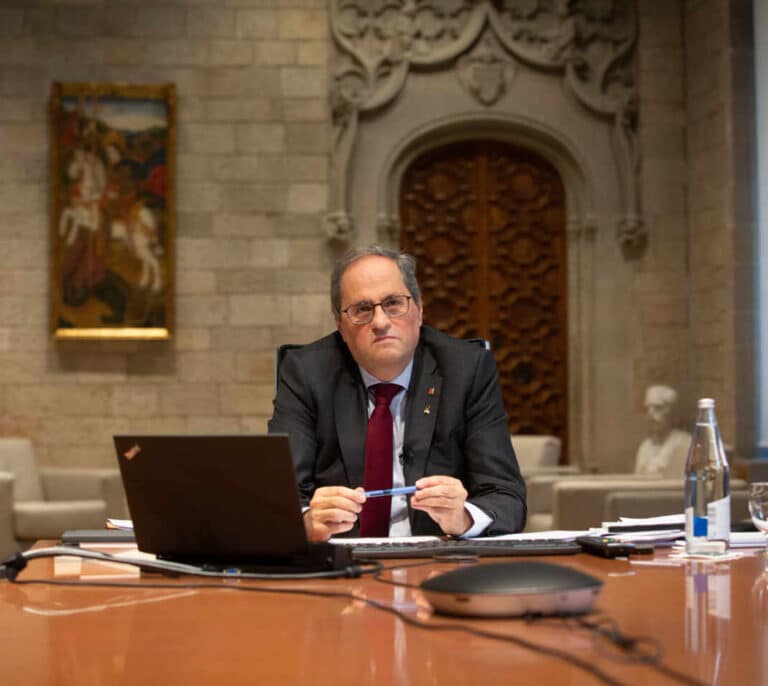 Uno de los mossos implicado en la huida de Puigdemont es escolta del 'expresident' Quim Torra