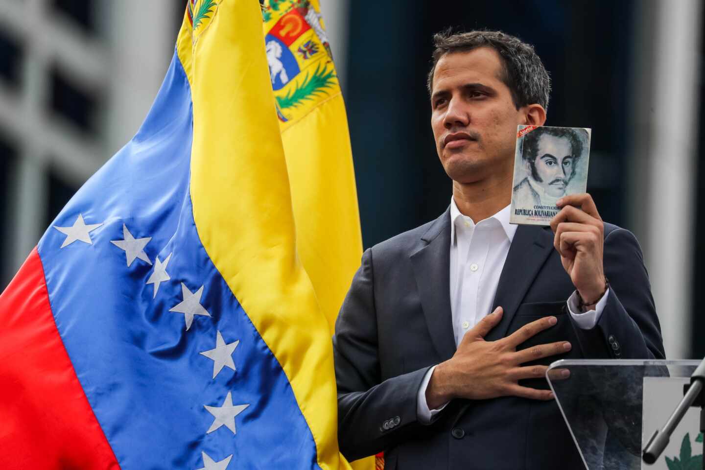 Guaidó-presidente encargado-Venezuela