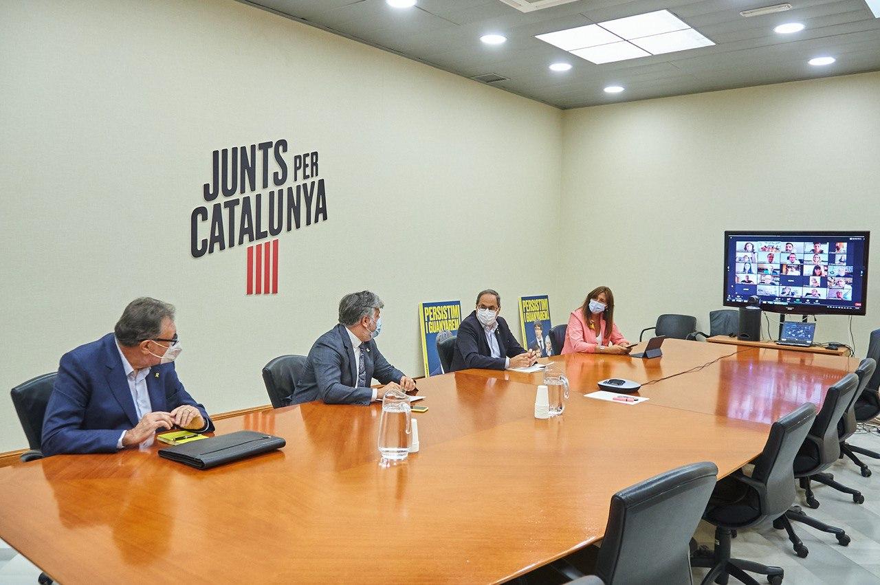 Junts y PDeCat intentan pactar la unidad de voto en el Congreso