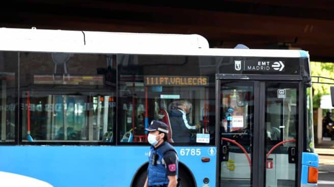 Autobús de la EMT en Madrid.