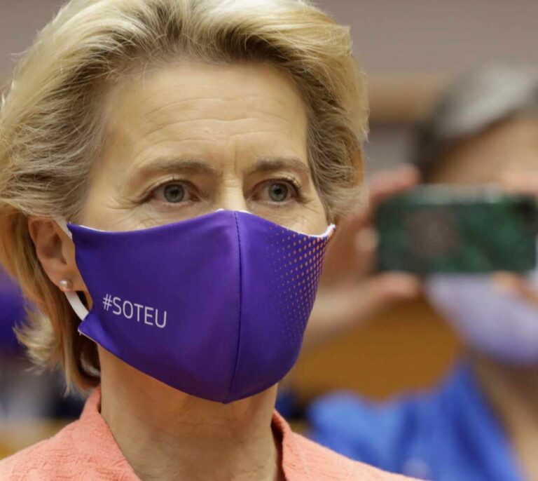 Von der Leyen: "No es el momento de retirar los apoyos a la economía"