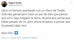 Nagore Suárez y su fórmula para enganchar a un lector en Twitter