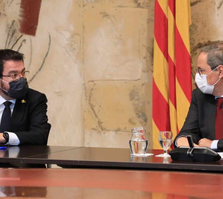 Torra asume su fracaso en su adiós a la Generalitat: "No he podido avanzar más"