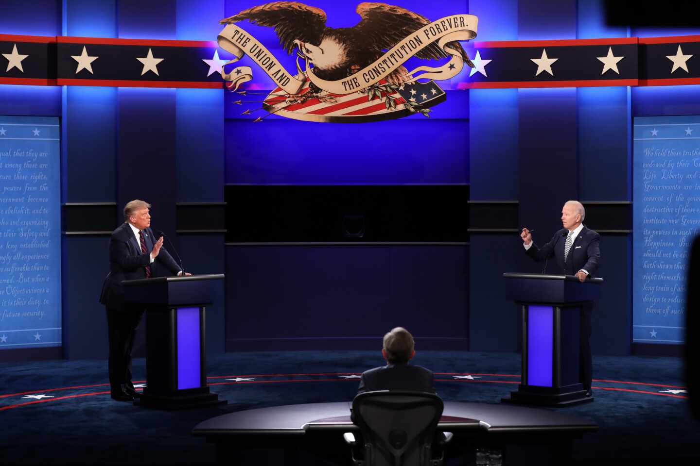 Debate entre Trump y Biden