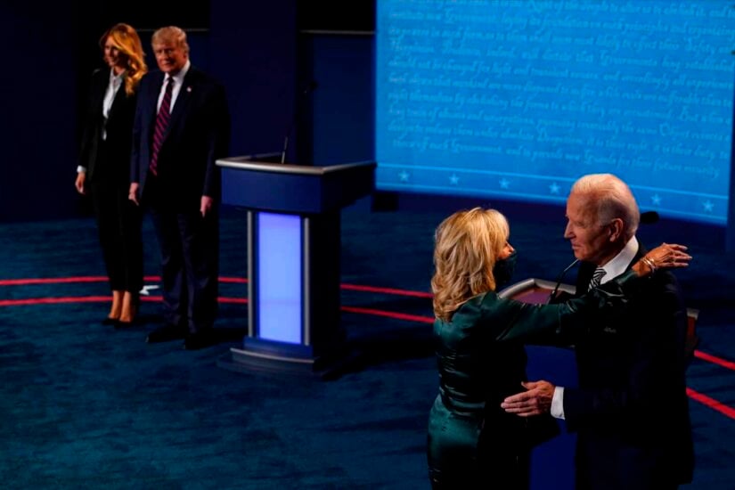 Debate entre Trump y Biden