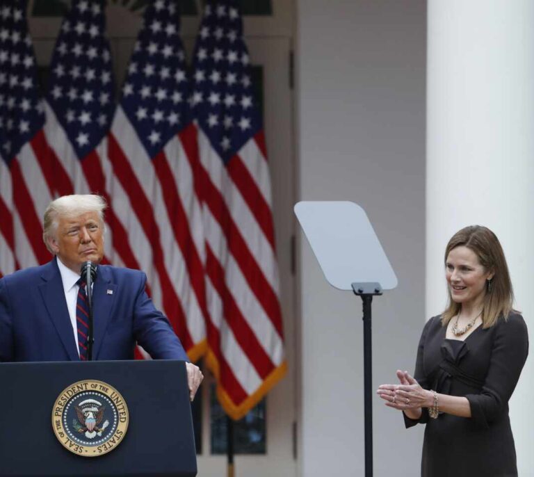 Trump elige a la juez ultraconservadora Amy Coney Barrett para el Supremo